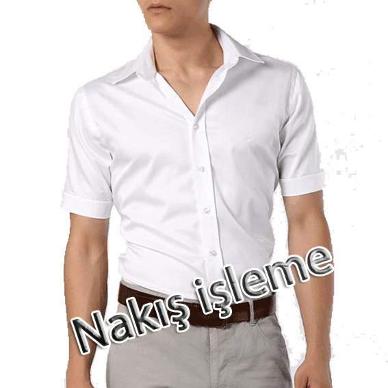 ERKEK Gömlek Nakış İşleme
