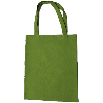 35 x 40 cm Yeşil Duck Kumaş Çanta Baskı