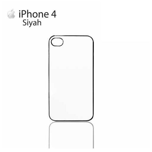 iPhone 4 / 4S Siyah Kapak Baskı 