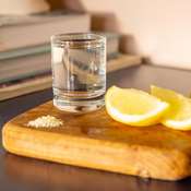 Cam Tekila (Shot) Bardağı + karton kutu +  tasarım + resim  baskı